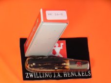 J A Henckels Hand Forged Barlow (HK16-S) with Super Gnarly Stag Handles -Hand Honed -NOS +Orig Box