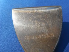 Vintage railroad ax/carpentry hatchet, Chicago Milwaukee St. Paul and Pacific Railroad, (CMSP&P) axe