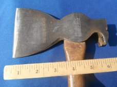 Vintage railroad ax/carpentry hatchet, Chicago Milwaukee St. Paul and Pacific Railroad, (CMSP&P) axe