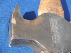 Vintage railroad ax/carpentry hatchet, Chicago Milwaukee St. Paul and Pacific Railroad, (CMSP&P) axe