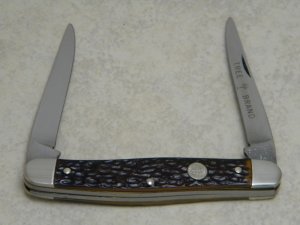 Boker USA Tree Brand 9572 Jigged Delrin Muskrat Knife