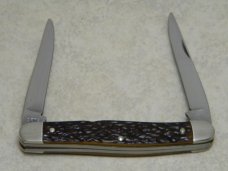 Boker USA Tree Brand 9572 Jigged Delrin Muskrat Knife