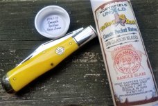 Great Eastern Cutlery Allegheny Large Coke Bottle Northfield Smooth Yellow Bone 971119