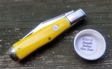 Great Eastern Cutlery Allegheny Large Coke Bottle Northfield Smooth Yellow Bone 971119