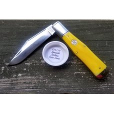 Great Eastern Cutlery Allegheny Large Coke Bottle Northfield Smooth Yellow Bone 971119