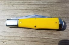 Great Eastern Cutlery Allegheny Large Coke Bottle Northfield Smooth Yellow Bone 971119