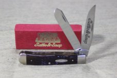 Vintage 1983 Rattle & Snap Case XX 6254 Large Trapper jigged bone knife NIB (#3)