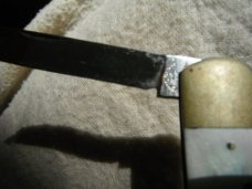 Emil Olson Eskilstuna Sweden 2 Blade Folding Pocket Knife, Gentlemen's Bartender's Knife, cork screw