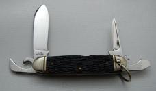 Western Unofficial Scout With Brown Jigged Bone Covers 3 5/8