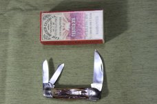 Vintage 1994 Case XX Classic 5355 DS Whittler split backspring Wharncliff knife (#30)