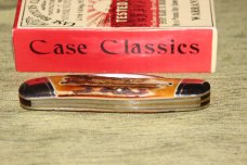 Vintage 1994 Case XX Classic 5355 DS Whittler split backspring Wharncliff knife (#30)