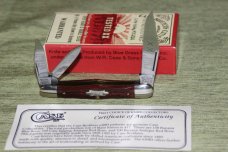Case XX Classic 63083 Whittler Redbone Split backspring knife NIB (#39)