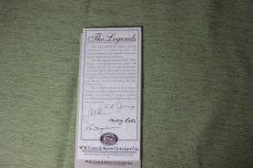 Vintage 2002 Case XX 6383WH SS Whitler Black Bone Legend's Tour # 026 knife. (#104)