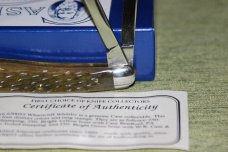Vintage 1994 Case XX Classic 630055 Whittler Wharncliff Greenbone Handle knife (#64)