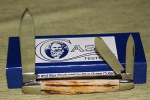 Vintage 1992 Case XX Classic 73091 Backspring Whittler Stag Prototype Knife NIB (#74)
