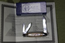 Vintage 1992 Case XX Classic 73091 Backspring Whittler Stag Prototype Knife NIB (#74)