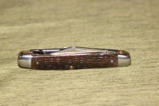 Rare Vintage 1920/1940 Case XX Tested 63047PU Greenbone Handle Knife no shield (#80)