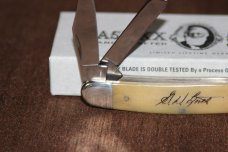 Vintage 2000 Case XX 6347WH SSM Whittler Natural bone President's Knife (#105)