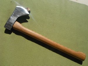 NICE VINTAGE NORLUND HUDSON BAY HATCHET AXE,AX with handle,  it is Sharp! 