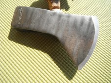 NICE VINTAGE NORLUND HUDSON BAY HATCHET AXE,AX with handle,  it is Sharp! 
