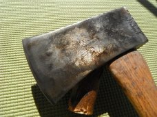 NICE RARE, VINTAGE NORLUND  2 lb Single Bit Camp Axe,  HATCHET AX HEAD. 