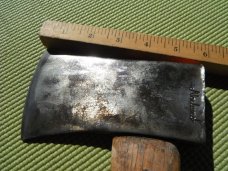 NICE RARE, VINTAGE NORLUND  2 lb Single Bit Camp Axe,  HATCHET AX HEAD. 
