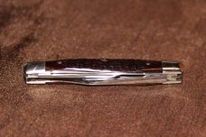Vintage 1972 Case XX 6375 Stockman red bone knife (#141)