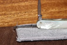 Antique1902-1905 W. R. Case & Sons 8363 Pen Pearl handle (#160)