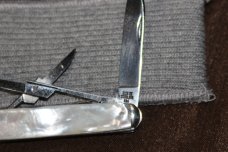 Vintage 1965-1969 Case XX 8364S Pen 3 blade Mother of Pearl handle knife (#163)