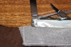Vintage 1965-1969 Case XX 8364S Pen 3 blade Mother of Pearl handle knife (#163)