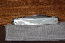 Vintage 1965-1969 Case XX 8364S Pen 3 blade Mother of Pearl handle knife (#163)