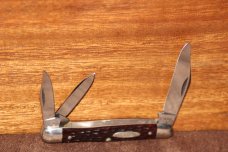 Vintage 1940-1964 Case XX 6308 Whittler Red bone knife (#167)