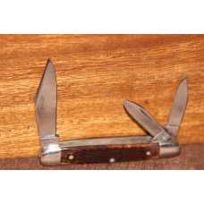 Vintage 1978 Case XX 6308 Whittler Red bone knife (#174)