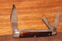 Vintage 1965-1969 Case XX 6380 Whittler Red bone knife (#175)