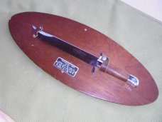 Buffalo  Bill Cody Comemrative Knife. Made by Carvel Hall, USA.  Nice Stainless Knife 15 3/4” Long