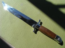 Buffalo  Bill Cody Comemrative Knife. Made by Carvel Hall, USA.  Nice Stainless Knife 15 3/4” Long