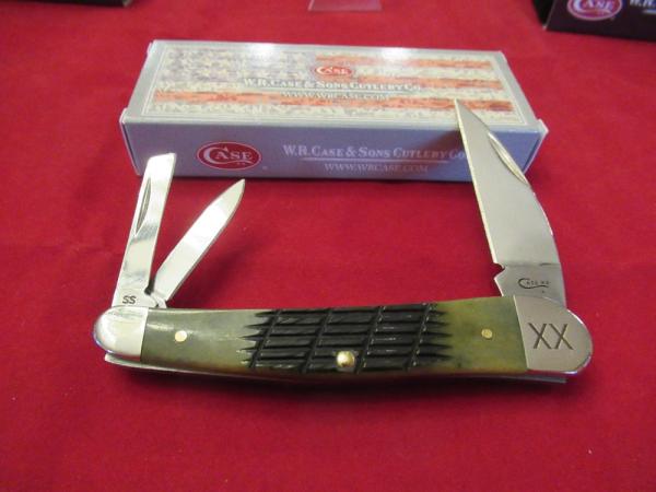 Case XX 2019 Green Fence Row Jig Seahorse Whittler Pattern # 6355WH SS Case XX 2019 Green Fence Row Jig Seahorse Whittler Pattern # 6355WH SS