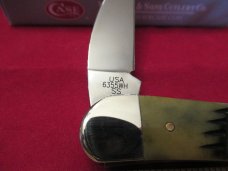 Case XX 2019 Green Fence Row Jig Seahorse Whittler Pattern # 6355WH SS