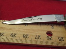 Queen Cutlery Pearl  Small Texas Toothpick Pattern # 16 