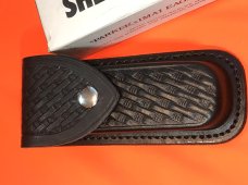 Vintage Parker IMAI K-116 Lockback Hunter Knife w Dall Sheep Blade Etching -Orig Sheath & Box -NOS