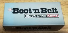 SOLD Vintage Jet Aer G 96 Boot and Belt Quick-Draw Knife Model 7001 0820