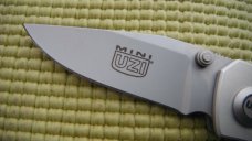UNITED UZI FRED CARTER Linerlock Knife Defender Gray TWN ZF0021 Made in USA!!!!!