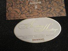Browning Limited Edition Redwood Burl LockBack  Model 30