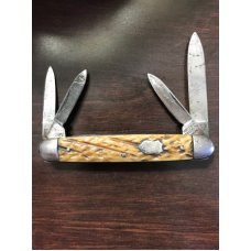 Vintage United Cutlery Co Equal End 4 blade Senator