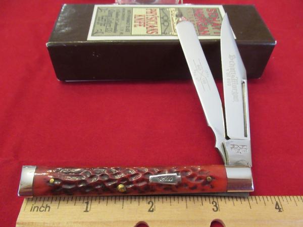 Schatt & Morgan Red Bone Physician Knife Pattern # 042196 Schatt & Morgan Red Bone Physician Knife Pattern # 042196