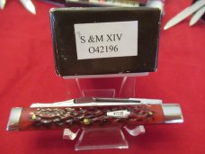 Schatt & Morgan Red Bone Physician Knife Pattern # 042196