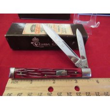Schatt & Morgan Pretty Red Bone Doctors Knife Pattern # 042296