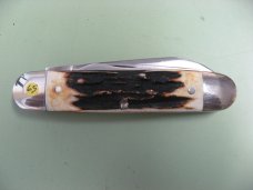 SCHATT & MORGAN  STAG LARGE CIGAR KNIFE #3