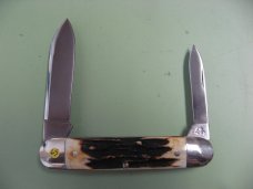 SCHATT & MORGAN  STAG LARGE CIGAR KNIFE #3