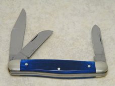 Boker USA Tree Brand (Made in Germany) Blue Bone 9885V Stockman Knife